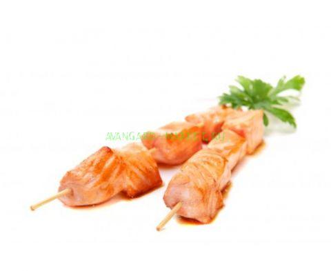Мини-шашлычок из форели Мини-шашлычок из форели