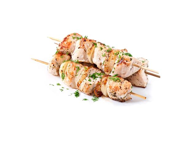 Мини-шашлычок из курицы Мини-шашлычок из курицы