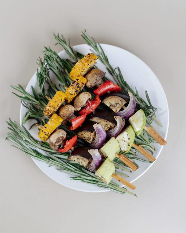 Шашлычок из овощей