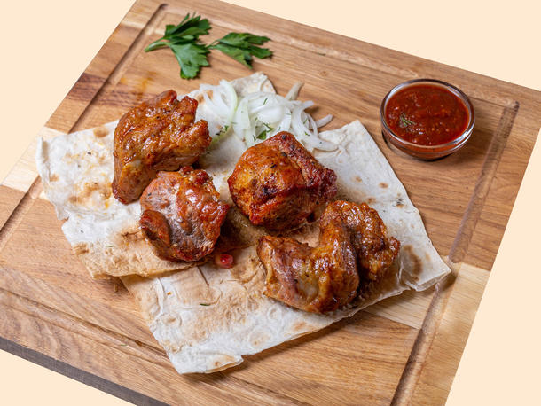 Шашлык из свиной шейки Шашлык из свиной шейки