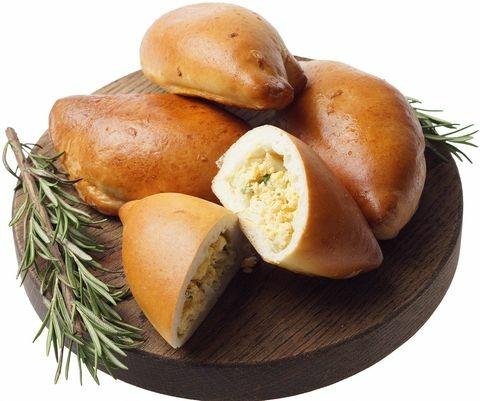 Мини пирожок с яйцом Мини пирожок с яйцом