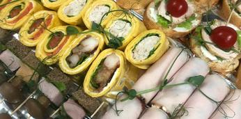 Фуршетный сет с горячими закусками на 13-15 персон